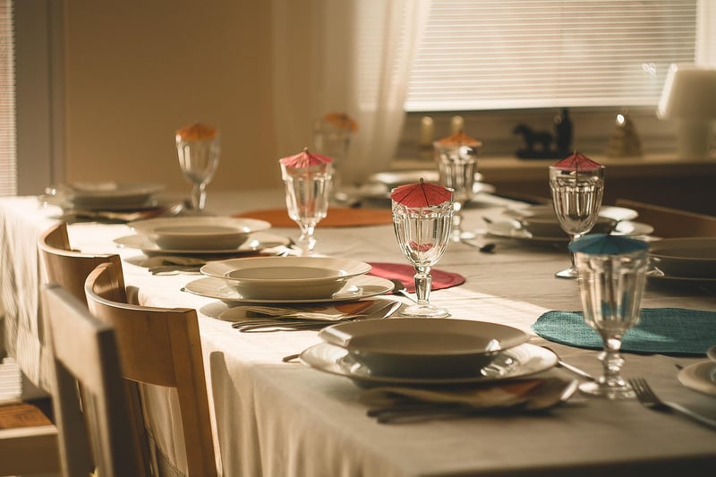 Whimsical table settings